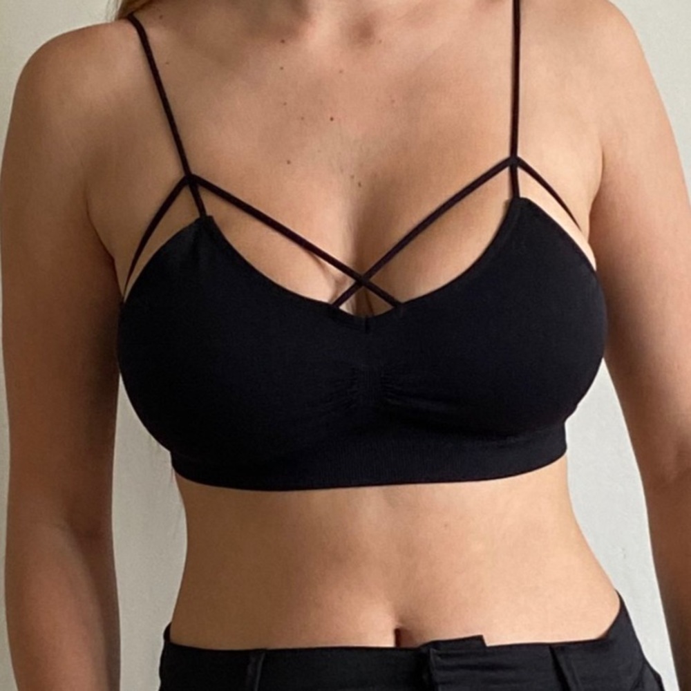 Black bralette